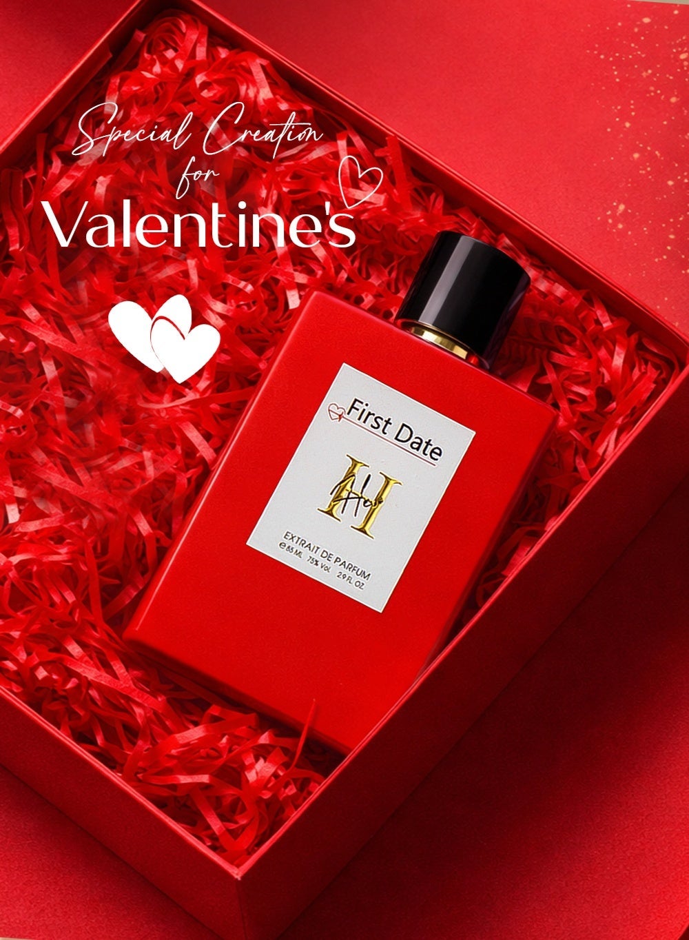 Valentine's Gifts Long-Lasting Men’s Perfumes for Gifting Fresh & Elegant Romantic Fragrance for your loved ones | First Date Him 85ml